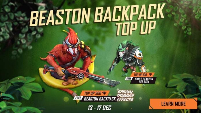 beaston backpack in Free Fire